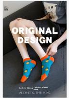 Calcetines náuticos de corte bajo para mujer, medias transpirables de dibujos animados, moda fresca, verano y otoño - details 1