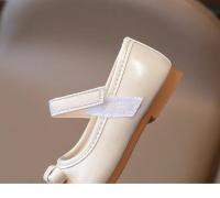 Zapatos de cuero para niñas, calzado de estilo coreano con fondo suave y pajarita, planos versátiles y elegantes, novedad de otoño, 2024 - details 15