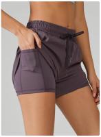 Shorts de Yoga ZHUMU GYM Leggings Deportivos Elásticos de Neón para Mujeres - details 12