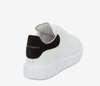 Moda McQueen zapatos blancos zapatillas deportivas anchas zapatos casuales en blanco y negro - details 3