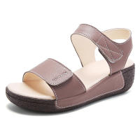 Sandalias de tacón de cuña de verano para mujer - details 1