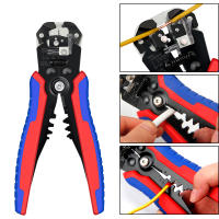 Pelacables Automático 3 en 1 Cortador de Cables HS-D2 Agarre Ergónomico 10-24AWG 0.2-6.0mm2 - details 5