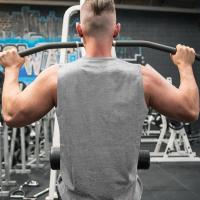Gym Tank Tops Men Summer Breathable Sportswear Fitness Sleeveless T Shirt Quick Dry Running Vest Workout Singlets Sport Clothing - details 5