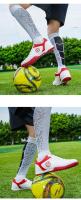 Zapatos de fútbol para hombres de interior, botines de fútbol profesionales para niños, botas de campo de fútbol antideslizantes, zapatillas de deporte antideslizantes para partido rápido - details 16