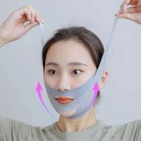 Vendido Facial adelgazante con forma de estiramiento facial para dormir, moldeador en V, relación, reduce la amapola, banda de masa, 1 x - details 2