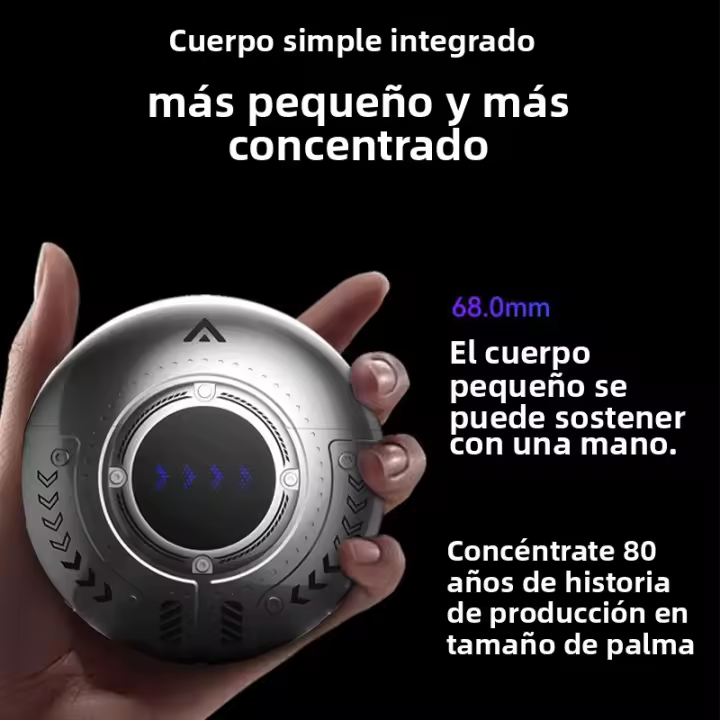 Afeitadora Eléctrica Magnética Portátil Mini Afeitadora para Hombres con Cuchillo de Barba Recargable Plato Volador Pequeño - 1
