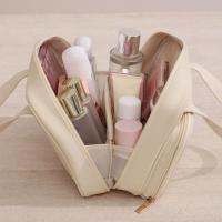 Bolsas de almacenamiento de cosméticos de gran capacidad, bolso de maquillaje de viaje impermeable a prueba de polvo, portátil con asa, bolsa de almacenamiento de artículos de tocador - details 6