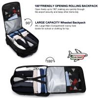 Mochila de viaje cabina avion 40x20x25, mochila de transporte,Portatil Impermeable  con Cargador USB,mochila de transporte,regalo de Navidad - details 5