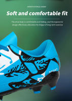 Zapatos de fútbol de marca para hombre, zapatillas de fútbol antideslizantes para exteriores para niños, zapatillas de entrenamiento transpirables, zapatillas de fútbol sala para césped - details 9