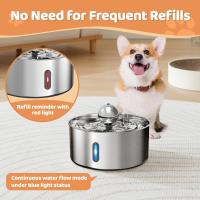Grifo de Agua para Perros de Acero Inoxidable 7L/1.8Gal/236oz Silencioso y Filtrado a 5 Capas - details 4