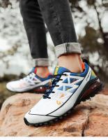 Zapatos de senderismo para hombre y mujer, calzado deportivo de cuero - details 2