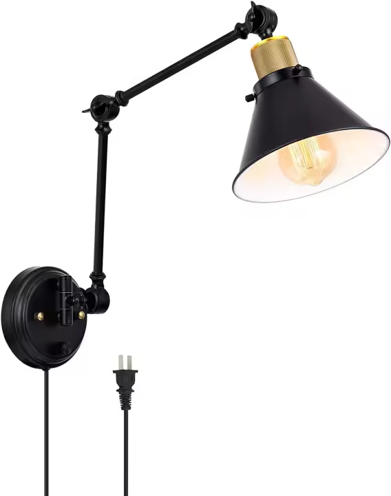 Aplique de pared enchufable - 1