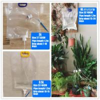 Bolsa de riego por goteo automático, gotero de riego de plantas ajustable, dispositivo de autorriego, jardinería perezosa, 3L/3,5l/6L - details 7