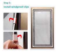 Cortina de Pantalla Magnética Personalizable DIY Malla de Tul de Ventana - details 15