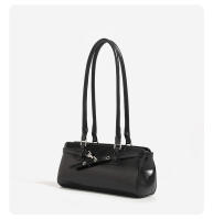Bolso de lujo ligero francés para las axilas, nuevo bolso baguette para mujer, bolso de hombro tipo almohada portátil de alta gama. - details 12