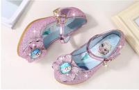 Zapatos de princesa Anna para niñas, sandalias de cuero, tacones altos de baile, Elsa, zapatos de fiesta - details 10