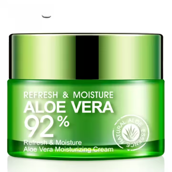 BIOAQUA crema facial de Aloe Vera hidratante crema de día hidratante profunda esencia vegetal nutritiva refresca el cuidado de la piel - 1