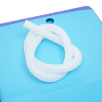 Bañera Plegable de Plástico Engrosado Azul Ideal para Adultos Portátil y Inflable - details 8