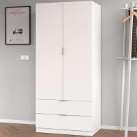 Armario de Roble Canadiense Acabado en Blanco 2 Puertas, 2 Cajones Medidas: 81cm x 180cm x 52cm - details 4