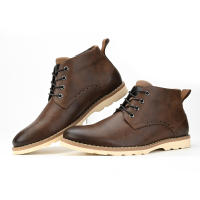 Botas de hombre Retro Británico Versátil Botas cortas Casual Diario Botas de hombre - details 1