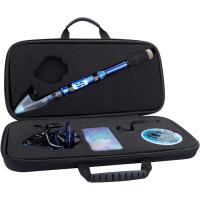 Juego de caña y Carrete, caña telescópica de Fibra de Carbono 12+1BB Carrete Giratorio con Bolsa de Transporte para Agua Salada y Agua Dulce - details 15