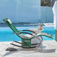 jardín Mecedora con reposapiés Tumbona ergonómica Negro OGS28-SCHx2 ES - details 110