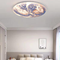 Lámpara de techo de tierra Azul, accesorio de iluminación de montaje empotrado para habitación de niños, dormitorio, pasillo, balcón - details 2