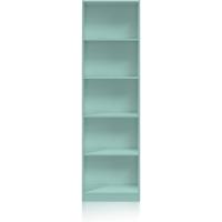Estantería Juvenil de 6 Baldosas Vertical de Librería Acabado en Blanco - details 10