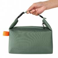 Bolsa aislante plegable Simple para trabajadores de oficina, bolsa de almuerzo de gran capacidad, impermeable, bolso de almuerzo para estudiantes, hombres y mujeres - details 12