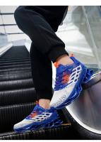 Zapatillas de ocio versátiles para hombre, zapatos deportivos ligeros y cómodos para caminar, zapatos para correr con hoja de grafiti a la moda, calzado masculino - details 34