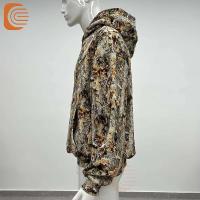 Sudadera con capucha de sublimación de comerciante de ropa completamente impresa cuadrada con hombros caídos de peso pesado Decheng - details 7