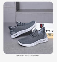 Zapatillas de moda para hombre Zapatillas elásticas ultraligeras y transpirables Suela blanda Zapatos casuales - details 17