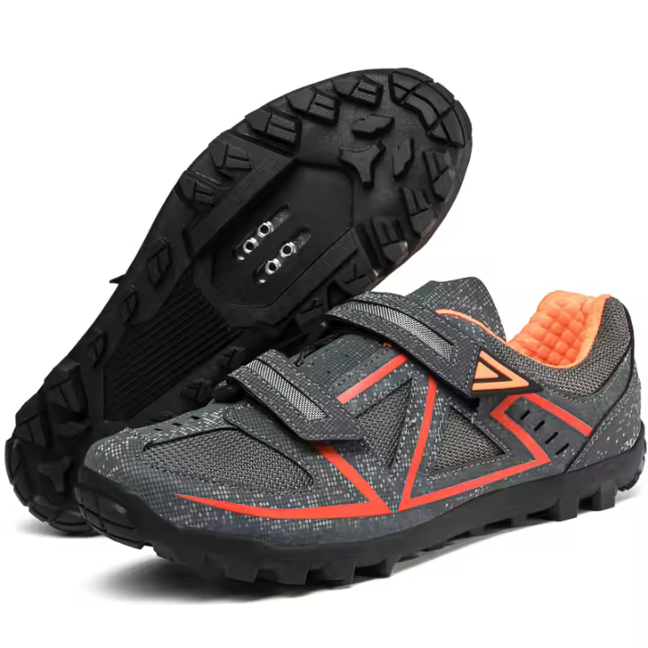 Zapatillas de ciclismo para hombre y mujer, zapatos de bicicleta compatibles con Peloton, Delta, Clip de tacos para ciclismo de carretera, Pedal para interior y exterior - 1