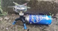 Suministros para acampar, estufas de gas portátiles de acero inoxidable, cocinas al aire libre para acampar, hacer turismo y hacer senderismo. - details 6