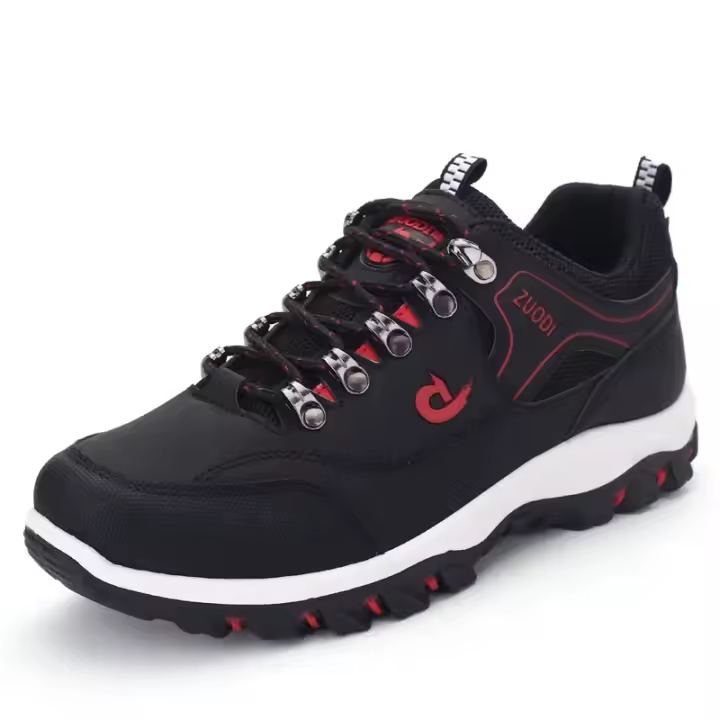 Zapatillas de deporte informales de tendencia para hombre, zapatos cómodos con plataforma para exteriores, zapatillas de viaje ligeras para senderismo, talla 48, zapato Masculino - 1