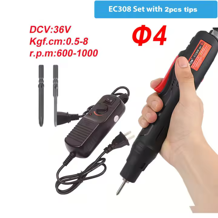 Llave de Destornillador Eléctrico Herramienta de Adjuste de Par para la Construcción y Reparación de Hogar Aplicaciones Domésticas EC308 EC318 - 1