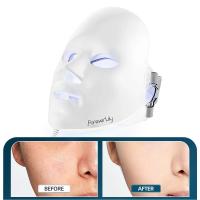 Foreverlily Máscara Facial LED de 7 Colores Terapia de Fotones para Eliminar Arrugas y Acné - details 14