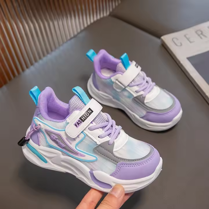 Zapatillas para correr para niños y niñas, antideslizantes, transpirables, clásicas, informales, de moda, primavera - 1