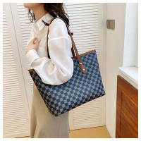 Bolso de mujer a cuadros de alta gama a la moda, bolso de hombro nuevo versátil de gran capacidad, bolso de mano Retro para exteriores, bolso de mano - details 23