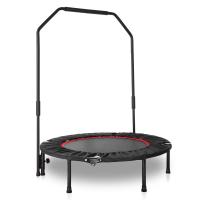 Mini trampolín plegable, trampolín de ejercicio con mango ajustable, trampolín reboteador para adultos fitness, trampolín interior - details 6