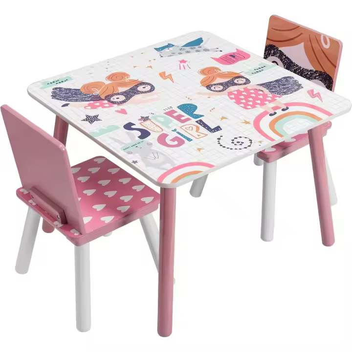 Infantiles Grupo de Asientos para Niños Muebles de Madera y MDF para Niños - 1