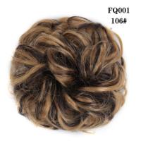 Extensiones de cabello para mujer, peluca Retro para Cosplay, peluca para discoteca y Bar, coleteros sintéticos, moño de pelo desordenado, piezas de cabello postizas - details 23