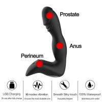 Leten Masajeador de Prostatea Control Inalámbrico Silicona Estimulador de Placer - details 0