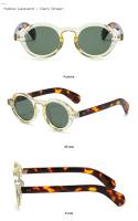 Gafas de Sol Retro con Remaches para Mujeres Lentes Polarizadas UV400 Estilo Punk para Primavera/Verano Deportes y Moda - details 6
