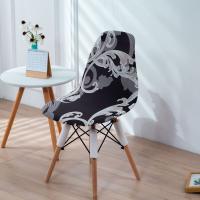 Funda elástica para silla de fabricantes, funda europea para silla tipo concha, funda simple y moderna para silla de comedor - details 8