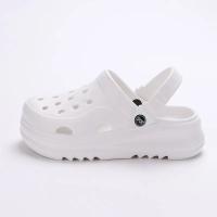 Zapatos tipo zuecos de plataforma gruesa para mujer, sandalias de playa antideslizantes con parte inferior gruesa, sandalias de cuña de moda EVA para verano 2024 - details 3