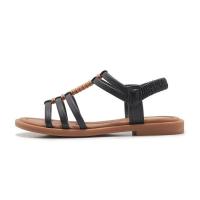 Sandalias de mujer zapatos planos - cómodo verano elegante casual elástico tobillo slip on playa caminar sandalia - details 21