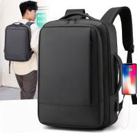 TDH Mochila Viaje Hombre, Ampliable, para Negocios y Portátil, Estilo Moderno - details 1