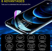 Cubierta completa de película de hidrogel para iPhone, Protector de pantalla sin cristal para iPhone 11, 12, 13, 14 Pro Max, mini, 14, 8, 7 Plus, 6, 5s, SE 2020 - details 6