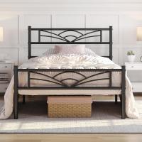 Cama Individual con Espacio Bajo Marco Metal Altura 32 cm Cama Individual con Cabecera para Colchón de 90 x 190 cm Blanco - details 63